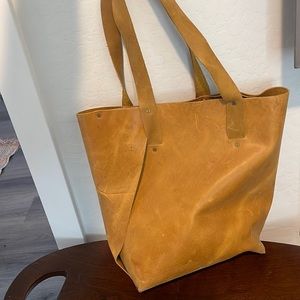 Handmade leather purse